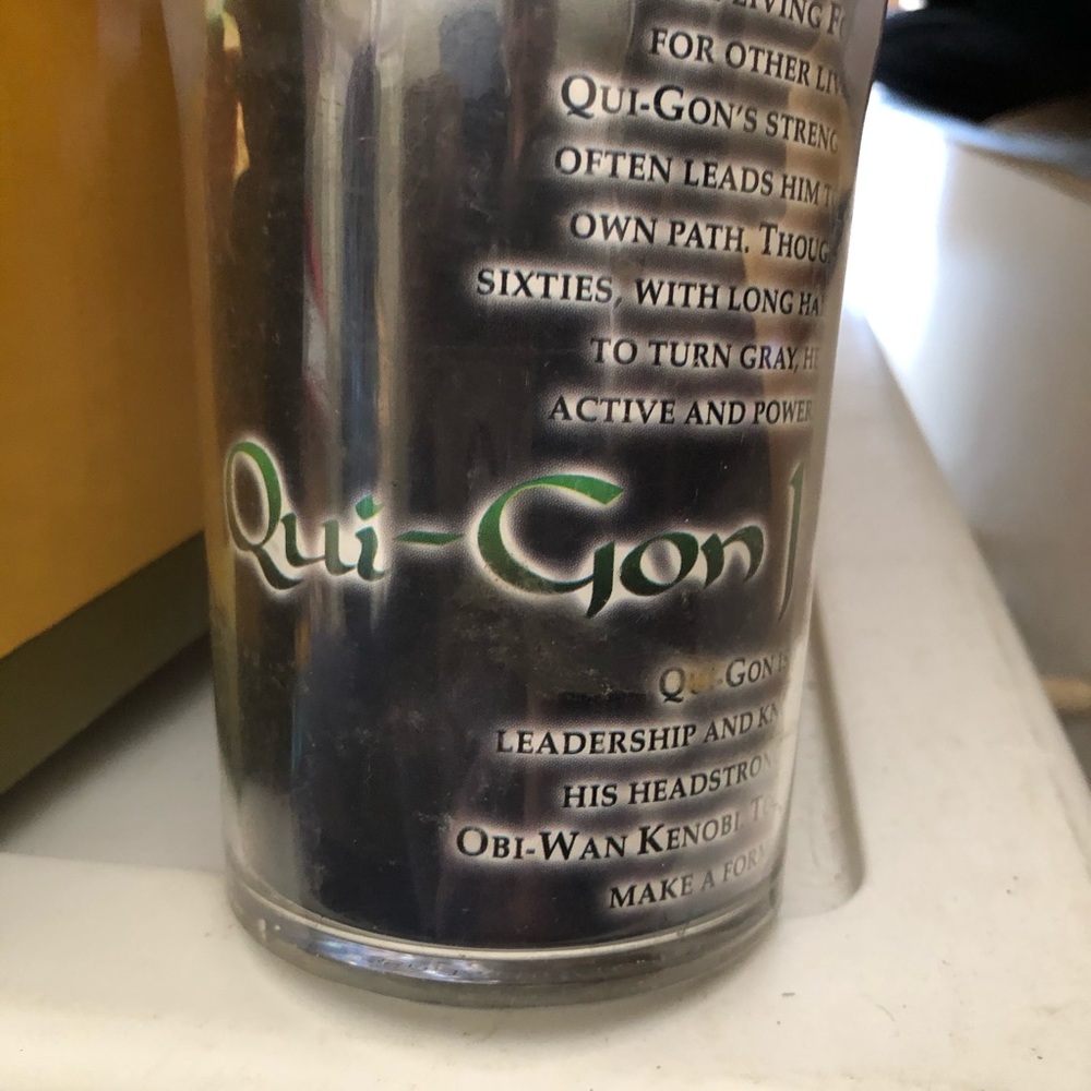 🔴STAR WARS EPISODE 1 Insulated TRAVEL MUG GON JINN - Picture 5 of 7